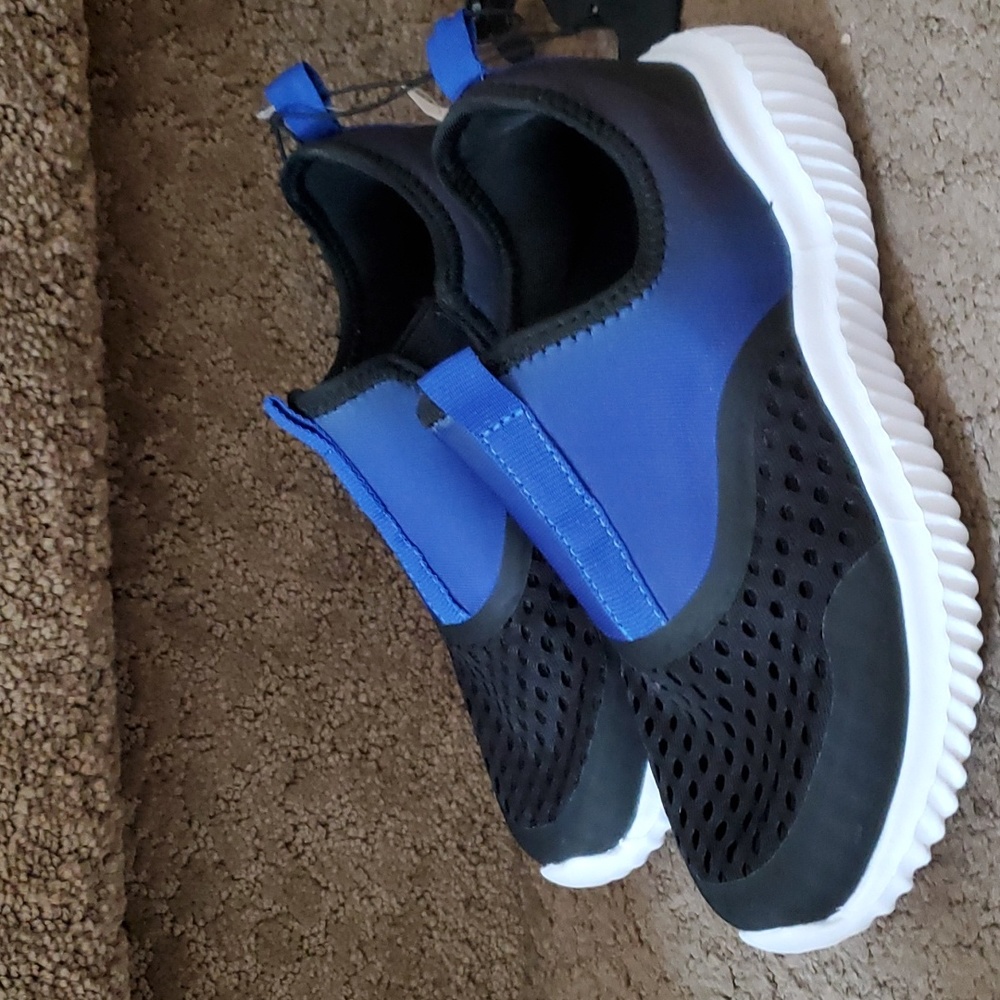 Kids Blue Slip-On Water Shoes